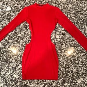 Hot Red Hot Miami Styles Dress